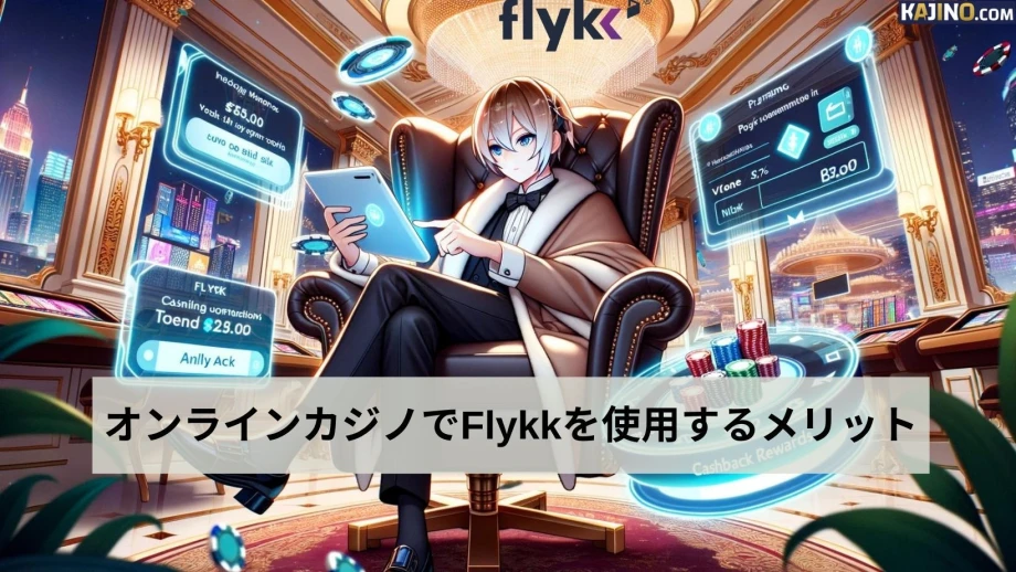 オンラインカジノでFlykkを使用するメリット
